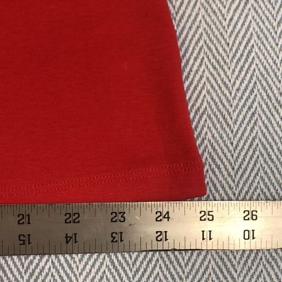 Talbots women’s 2XP Orange touch of Coral 100% cotton Used Pit to PIT 24 1/4" U - Picture 11 of 13